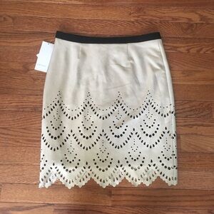Karen Kane suede skirt